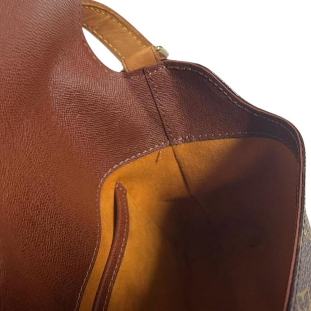 LOUIS VUITTON Brown Monogram Canvas Shoulder Bag - Picture 9 of 16